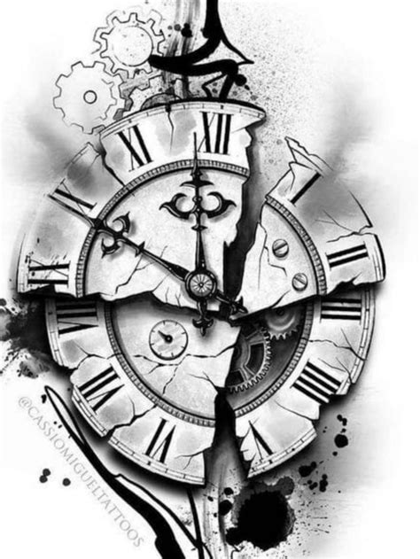 clock tattoo designs|clock tattoo design drawing.